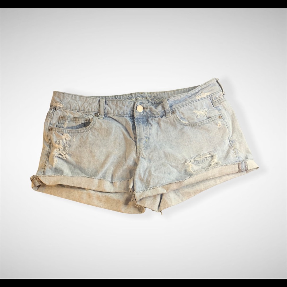 American Eagle Light Blue Shorts SZ: 14